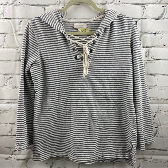 Max Studio Tops - Max studio long sleeve striped shirt